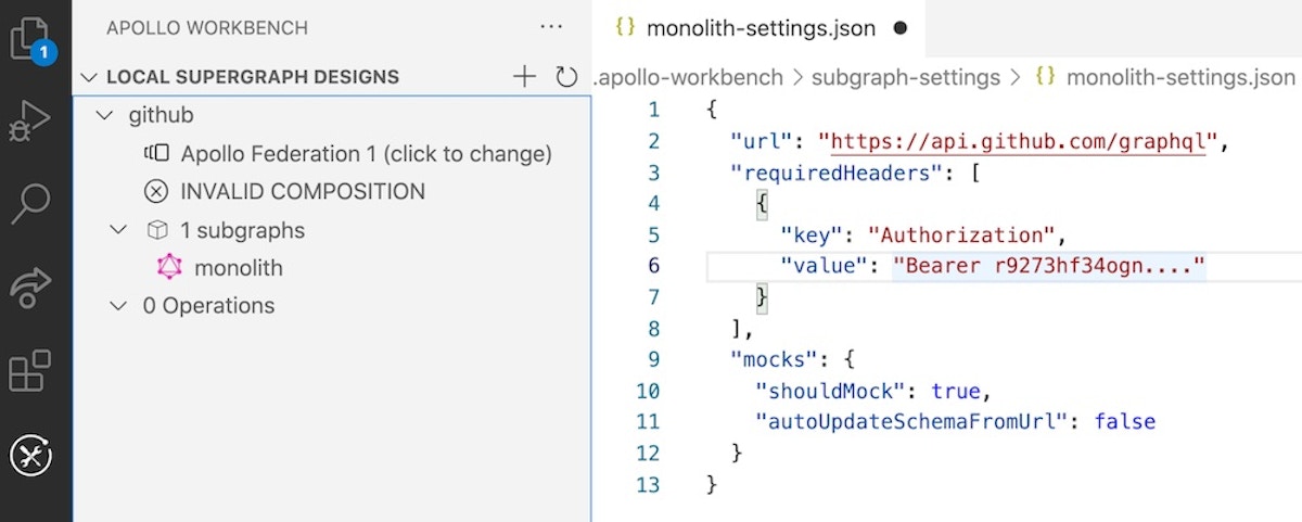 Setting custom subgraph headers