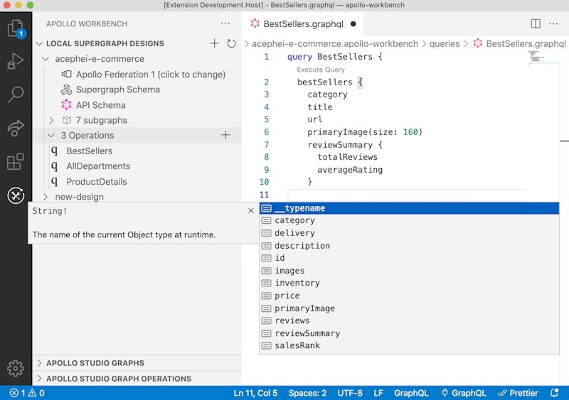 Creating a new operation in Workbench