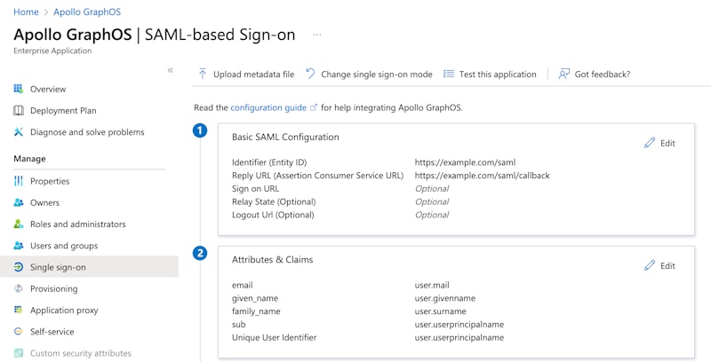 Application creation in Microsoft Entra ID