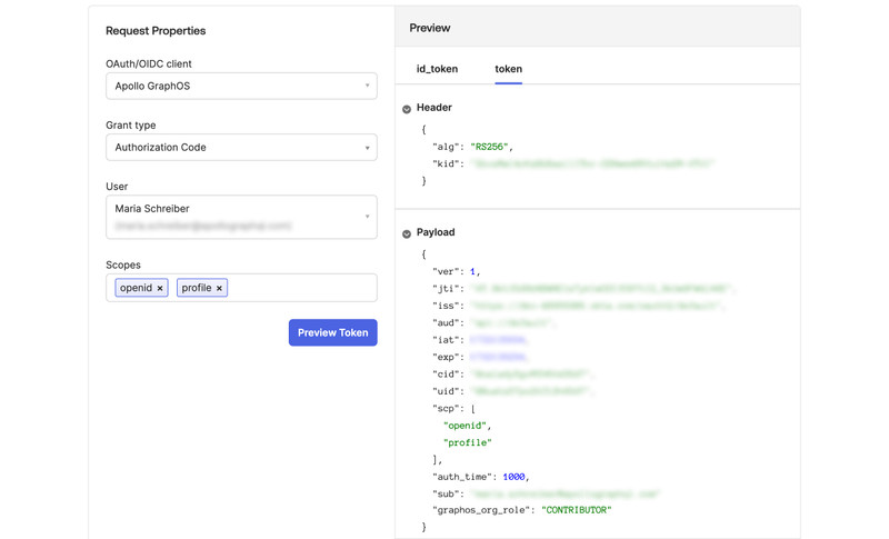 Okta profile editor