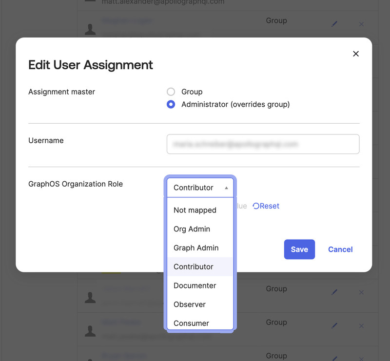 Okta profile editor