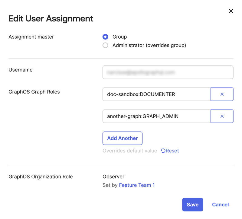 GraphOS Studio Okta integration assignment settings