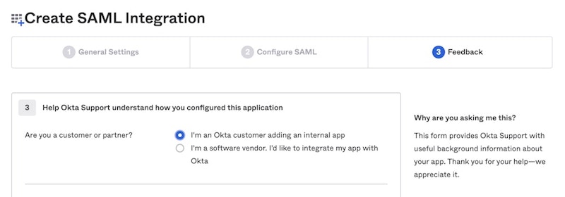 Okta feedback