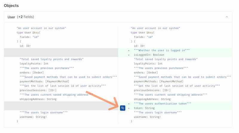 Adding a comment to a schema proposal in GraphOS Studio