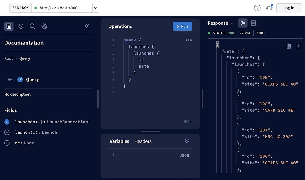 Build And Run Queries Against Apollo Server Apollo GraphQL Docs